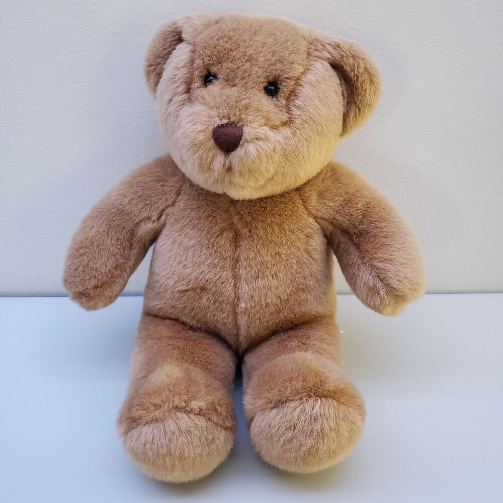 Build A Bear Plain Tan Brown 14" Teddy Bear Stuffed Animal Plush Toy BAB
